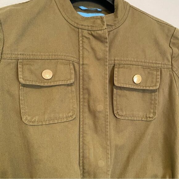 Draper James Field Green Field Jacket Size XS - Picture 5 of 12